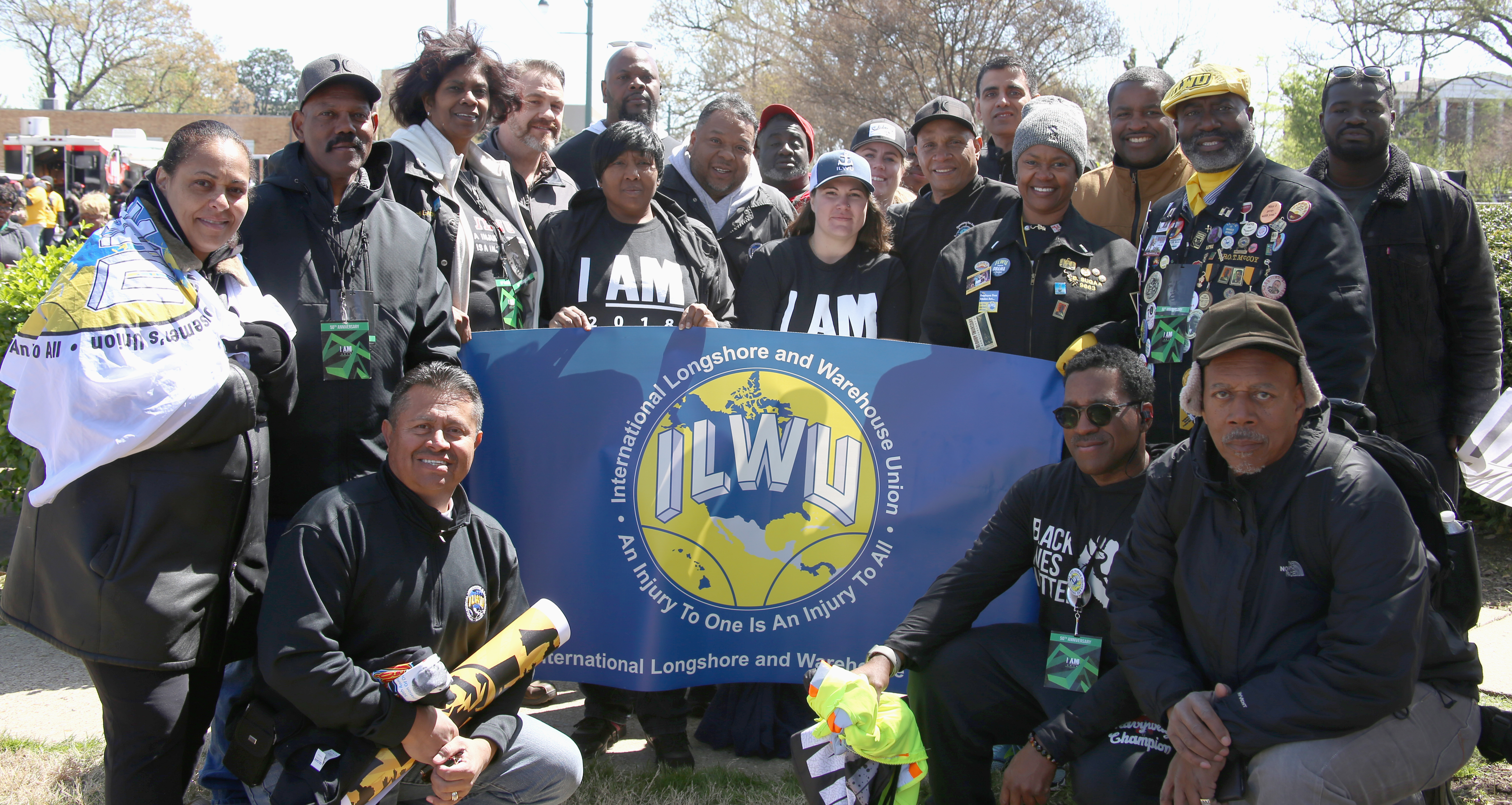 ILWU members return to the mountaintop in Memphis | ilwu46