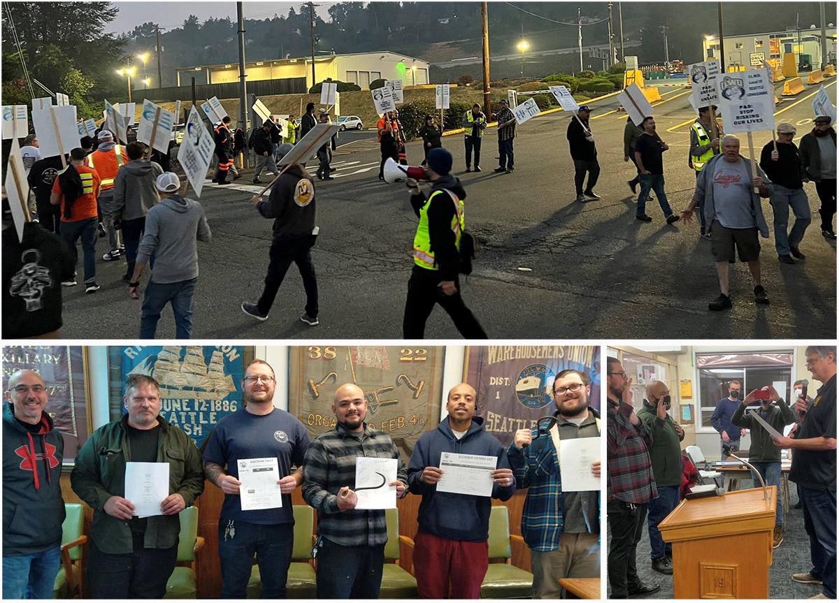 South Seattle intermodal workers win first ILWU contract through